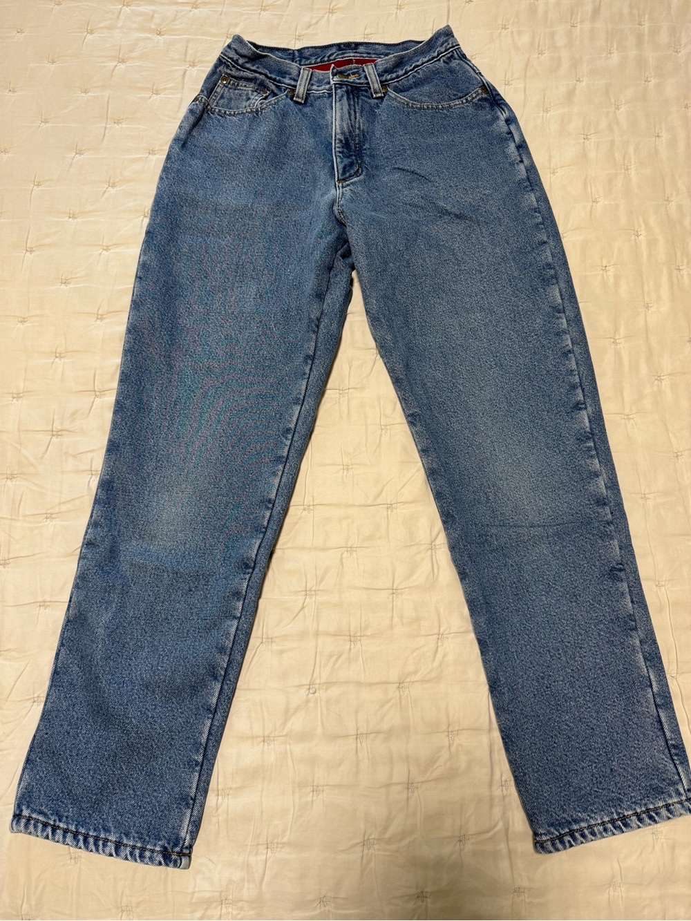 Vintage L.L. Bean Straight-Leg Fleece Lined Jeans